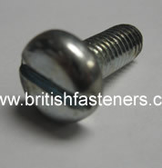 BSF 1/4"-26 X 5/8" SLOTTED PANHEAD SCREW - (11)