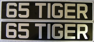 LICENSE PLATE FOR CAR (1 PLATE)