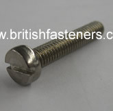 2BA Stainless Steel Cheesehead x 1" - (6588)