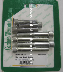 Norton Head Bolt Allen Set - (11-21-10)