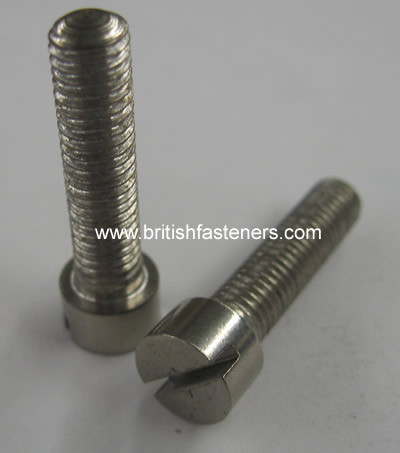 BSF 1/4" - 26 x 1" Stainless Cheesehead Screw - (6694)