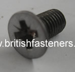 BSF 1/4" - 26 x 1/2" POZI DRIVE C/SUNK SCREW - (2096)