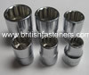 KOKEN 3/8" DRIVE - 12 POINT, 6 PC WHITWORTH SOCKET SET - (7906)