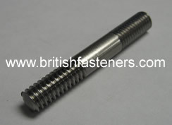 BSF/CEI 1/4" x 3" LONG STUD - 26/26 TPI - (43A)