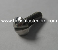 2 BA x 5/8" S/S MUSHROOM HEAD SCREW - (6626)