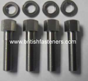 BSA STAINLESS STEEL HANDLE BAR BOLT SET - (BSA4)