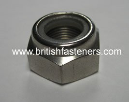 BSC 1/2" - 26 NYLOCK NUT - (6917)