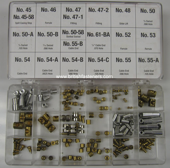 BARNETT BRITISH CONTROL FITTING ASSORTMENT- (BCFA)