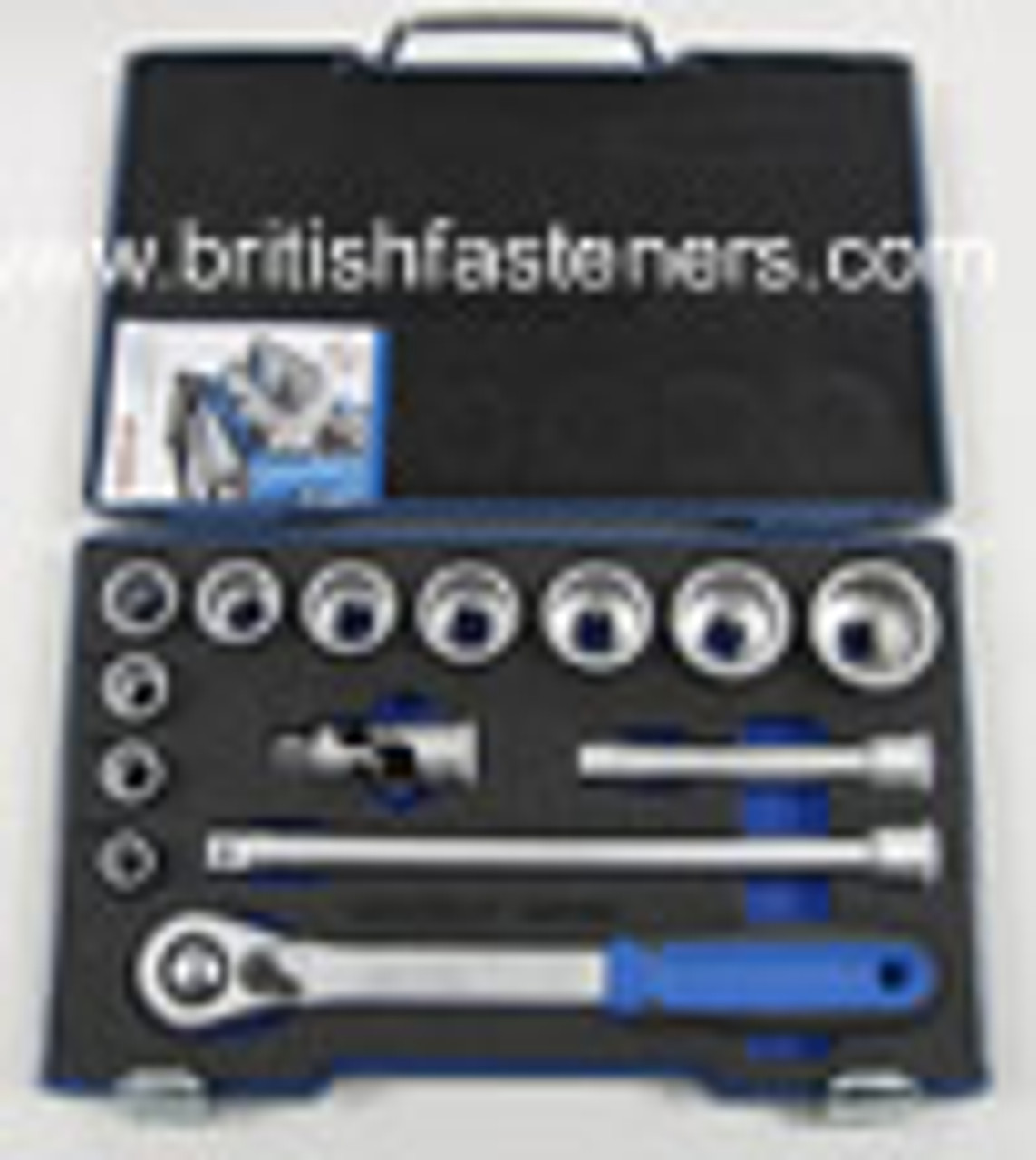 GEDORE 1/2" DRIVE WHITWORTH SOCKET SET - (GED06)