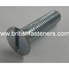 UNF 1/4" - 28 x 1-1/2" SLOTTED C/SUNK SCREW