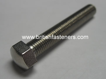 BSC - CEI 5/16" - 26 X 1.5" SMALL HEX DOME SCREW S/S - (6762)