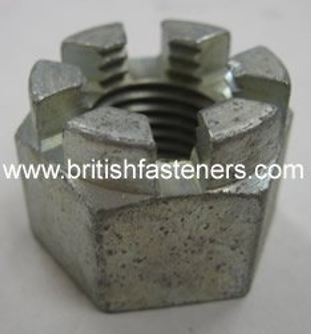 BSF 7/8" - 11 CASTLE NUT  (3885)