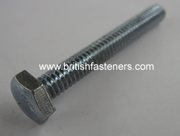 BS Whitworth SCREW 1/4 - 20 x 2" - (1465)