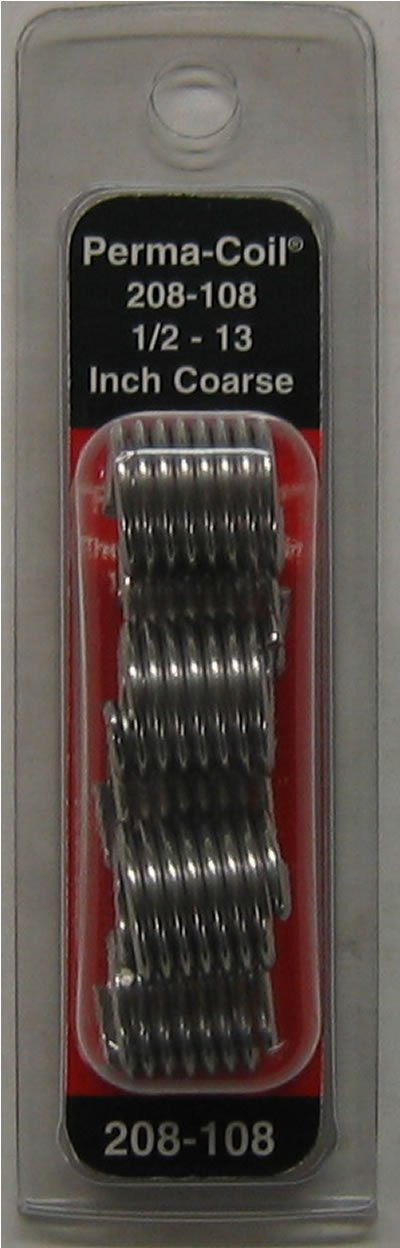 Perma-Coil Inserts 6. Inch Coarse Thread - 9/16-12 x .844 - (208109)