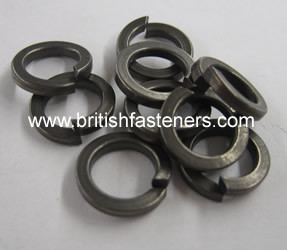 WASHER (QTY 10) SPRING SINGLE UK 3/8" - (6090)