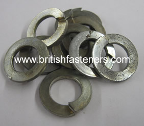 WASHER (QTY 10) SPRING SINGLE USA 7/16" - (6105)