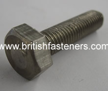 Stainless Bolt BSF Hex 5/16 x 1-1/4" - (6365)