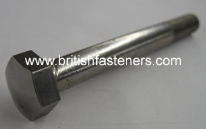 BSF Stainless BOLT DOMED 3/8 x 2 - (6515)