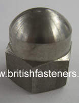 BSC 7/16" - 20 DOMED NUT - (6920)