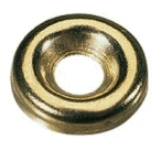 SURFACE SCREW CUP BRASS # 12 - (8105)