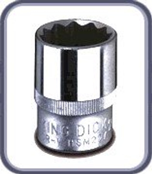 King Dick 1/2" Drive - 1/2"  Whitworth Socket - (7752)
