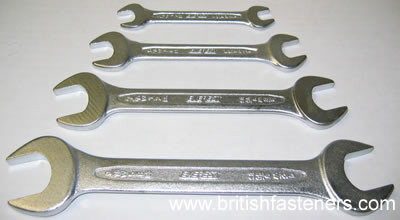 Everest Open Ended Whitworth 4 piece Spanner Set - (EOE13)
