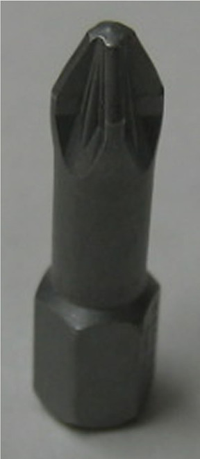 Pozidrive Screwdriver Head 1/4" x #2 - (8023)
