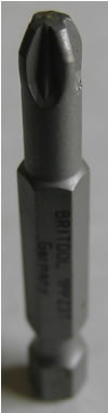 Pozidrive Screwdriver Head #3 x 50 - (8026)