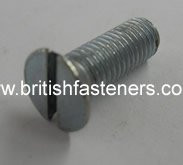 BSF BOLT C-Sunk Slotted 5/16 - 22 x 2" - (2035)