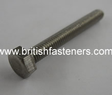 2BA HEX SCREW X 1-1/2" STAINLESS - (6593)