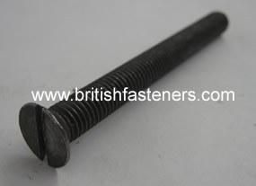 BSF BOLT C-Sunk Slotted 5/16 - 22 x 3" - (2050)