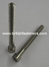 BSF 1/4" - 26 x 2-1/2" Stainless Cheesehead Screw - (6697)