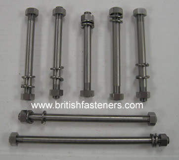BSA A7/A10 A-SERIES ENGINE PLATE STUD KIT - (BSA1)