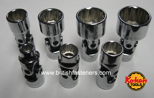 KOKEN WHITWORTH UNIVERSAL JOINT SET - (7912)