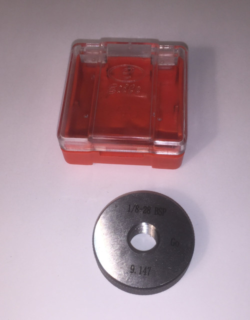 G1/8 x 28 BSPP Go Thread Ring Gage