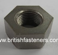 BSC 1/2" - 26 STANDARD NUT LEFT HAND SMALL HEX -- (7287)