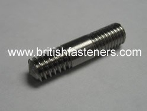 UNF 1/4" x 1-3/4" LONG STUD - 28 TPI - (93)