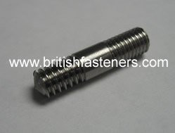 UNF 1/4" x 2" LONG STUD - 28 TPI - (94)