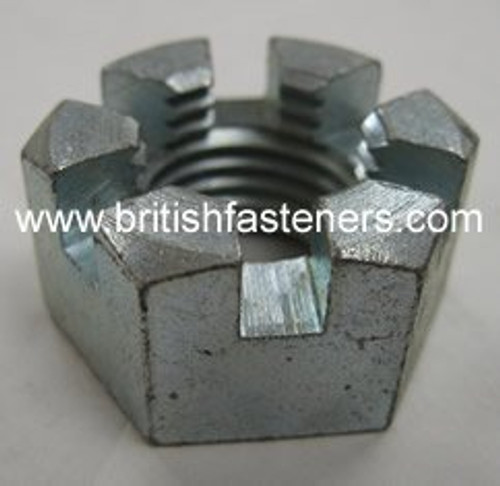 BSF 5/16" - 22 SLOTTED NUT  (3800)
