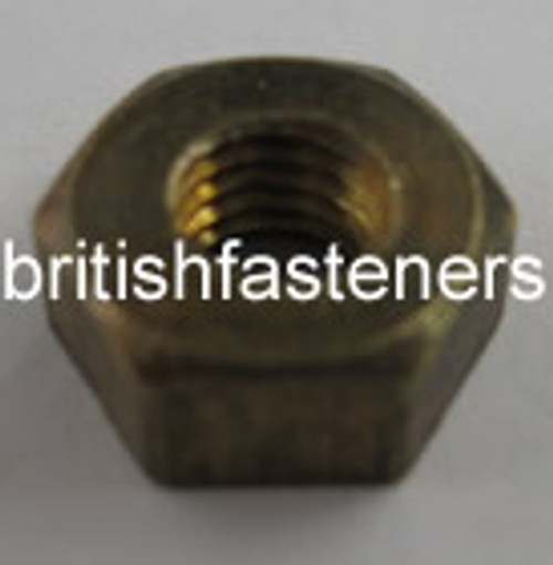 BSF/BSC BRASS (MANIFOLD) NUT 1/4" - (4020)