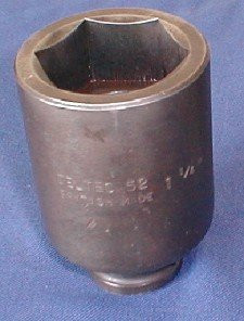 DELTEC DEEP IMPACT SOCKET 3/4 DRIVE 1-1/8" WHITWORTH - (7735)