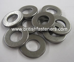 WASHER (QTY 10) STEEL FLAT + CHAMFER 1/2" INT - (5975)