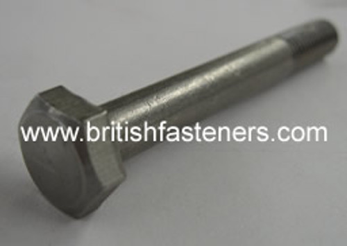 Stainless Bolt BSF/BSC Hex 1/4 x 2 1/2" - (6350)