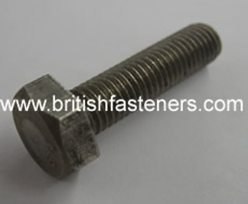Stainless Screw BSF Hex 5/16 x 1" - (6355)