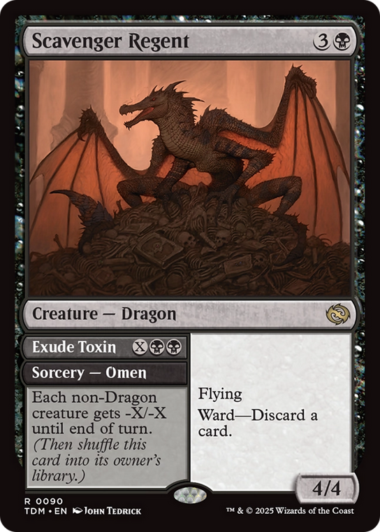 Scavenger Regent // Exude Toxin (TDM-090) Foil