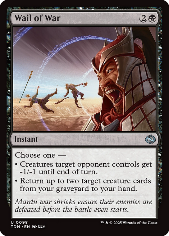Wail of War (TDM-098) Foil
