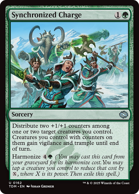 Synchronized Charge (TDM-162) Foil
