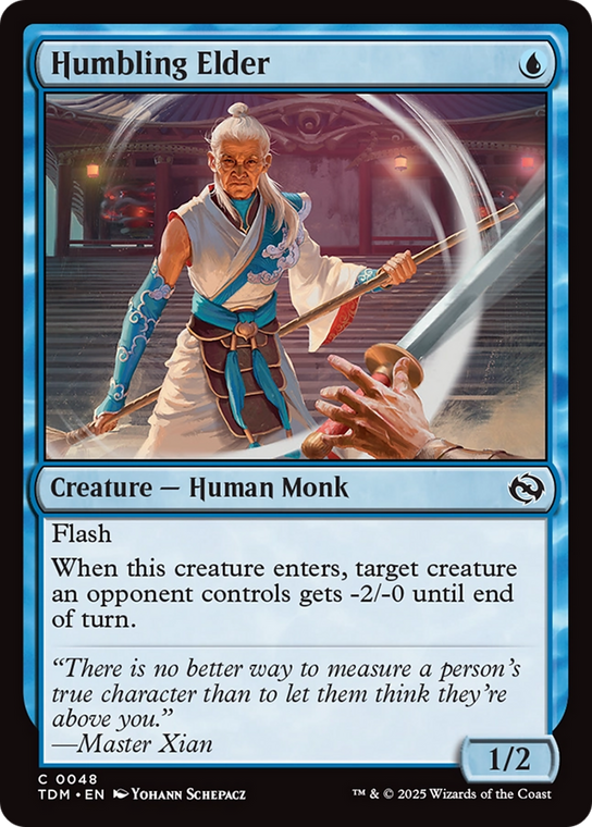 Humbling Elder (TDM-048) Foil