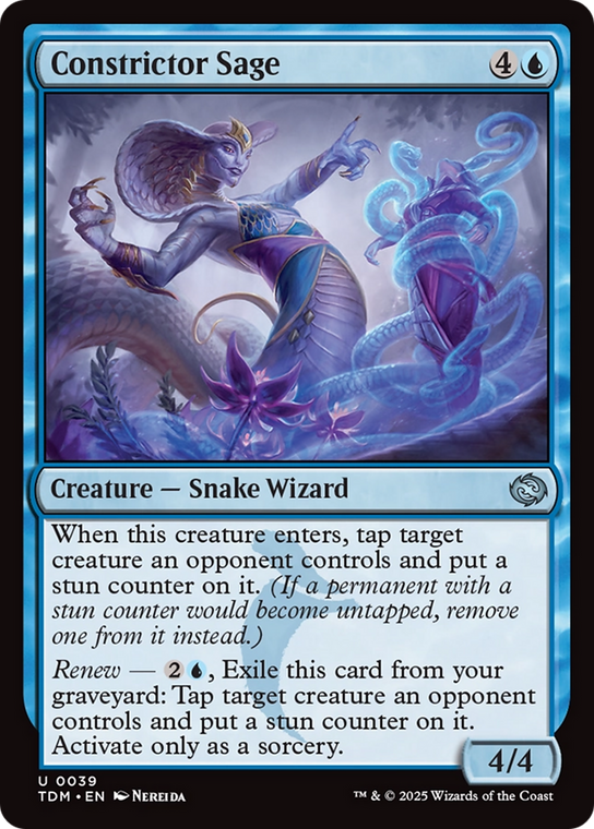 Constrictor Sage (TDM-039) Foil