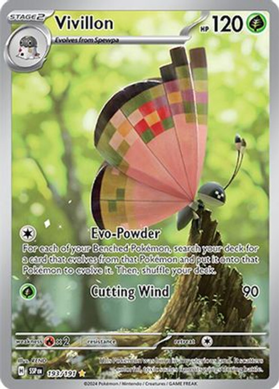 Vivillon (193) Shiny Rare Holofoil